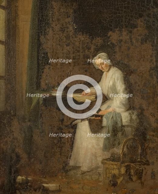 The Housekeeper, mid-late 18th century. Creator: Jean-Simeon Chardin.