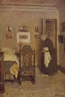 The Housekeeper (About 1925) c1925, (1946). Artist: Edouard Vuillard