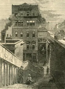 The Houses in Waterloo Bridge Road (c1878). Creator: Unknown