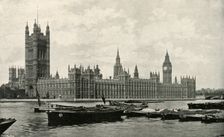 The Houses of Parliament (c1897). Artist: E&S Woodbury