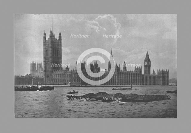 The Houses of Parliament, London, c1900. Artist: Frith & Co.