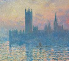 The Houses of Parliament, Sunset, 1903. Creator: Claude Monet