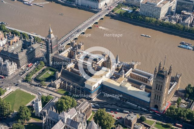 The Houses of Parliament, Westminster, London, 2021. Creator: Damian Grady.