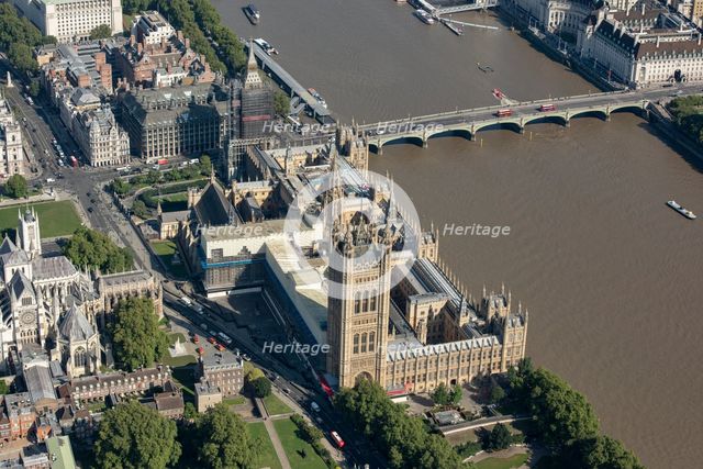 The Houses of Parliament, Westminster, London, 2021. Creator: Damian Grady.