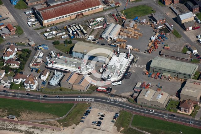 The Hovercraft Museum, HMS 'Daedalus', Lee-on-the-Solent, Hampshire, c2010s(?). Artist: Damian Grady.
