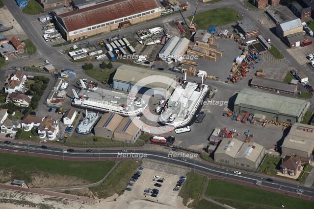 The Hovercraft Museum, HMS 'Daedalus', Lee-on-the-Solent, Hampshire, c2010s(?). Artist: Damian Grady.