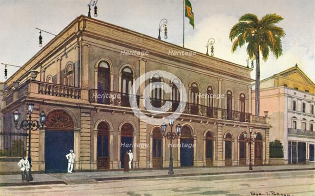 'The Itamaraty Palace - the Downing Street of Brazil', 1914. Artist: Edgar L Pattison.