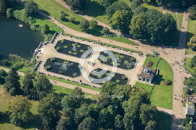 The Italian Fountains, Kensington Gardens, Kensington, London, 2021. Creator: Damian Grady.