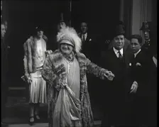 The Italian Opera Singer Luisa Tetrazzini Marrying Pietro Vernati, 1926. Creator: British Pathe Ltd