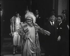 The Italian Opera Singer Luisa Tetrazzini Marrying Pietro Vernati, 1926. Creator: British Pathe Ltd