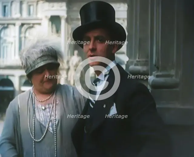 The Italian Opera Singer Luisa Tetrazzini Marrying Pietro Vernati, 1926. Creator: British Pathe Ltd.