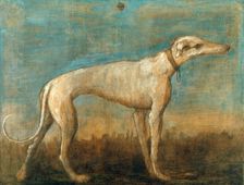The Italian Sighthound, c. 1793. Creator: Tiepolo, Giambattista (1696-1770)