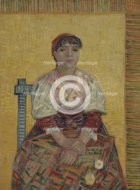 The Italian Woman, 1887. Artist: Gogh, Vincent, van (1853-1890)