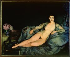 The Italian woman 1931. Creator: Ignacio Zuloaga