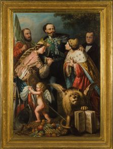 The Italian Unification (Unità d'Italia), ca 1866. Creator: Casa, Giacomo (1827-1887)
