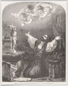 The Ivory Carver, from "Illustrated London News", January 31, 1857., January 31, 1857. Creator: W. J. Linton