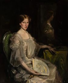 The Ivory Fan, c1906. Creator: Douglas Strachan