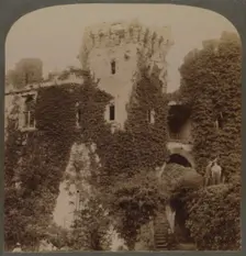 The ivy-clad Towers of Raglan Castle, the last Stronghold of Charles I, Monmouthshire, England c1 Creator: Unknown