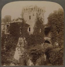 The ivy-clad Towers of Raglan Castle, the last Stronghold of Charles I, Monmouthshire, England c1 Creator: Unknown