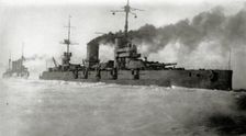 The Ice Cruise of the Baltic Fleet, The battleship Sevastopol, 1918