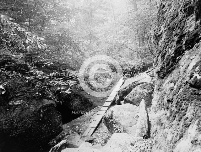 The Ice Glen, Stockbridge, Mass., c.between 1910 and 1920. Creator: Unknown.