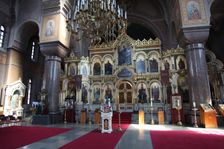 The iconostasis, Uspenski Cathedral, Helsinki, Finland, 2011. Creator: Sheldon Marshall