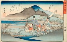 The Ide Tamagawa River, between circa 1835 and circa 1836. Creator: Ando Hiroshige