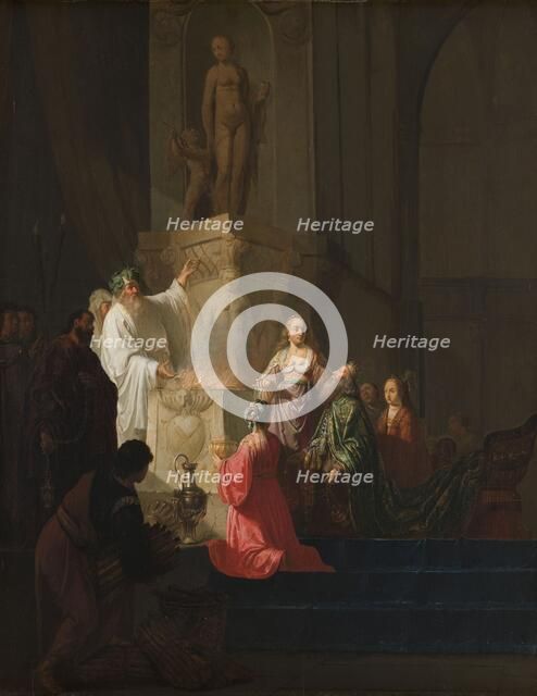 The Idolatry of King Solomon, 1630-1648. Creator: Willem de Poorter.