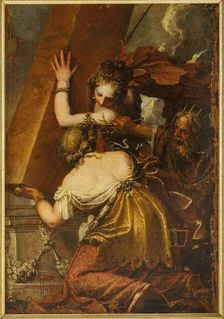 The Idolatry of King Solomon, . Creator: Liberi; Pietro (1605-1687)