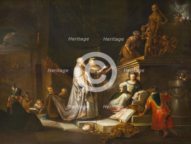 The Idolatry of King Solomon. Creator: Verdoel, Adriaen (c. 1620-1675).