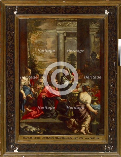 The Idolatry of Solomon, c1675-1695. Artist: Unknown.