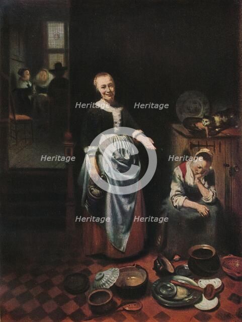 'The Idle Servant', 1655. Artist: Nicolaes Maes.