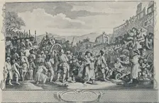 The Idle Prentice Executed at Tyburn (From the Industry and Idleness Series), 1747 (1920). Artist: William Hogarth