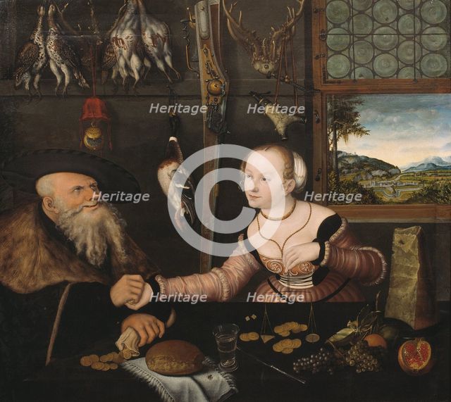 The Ill-matched Couple, 1532.
