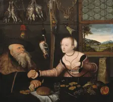 The Ill-matched Couple, 1532. Creator: Lucas Cranach the Elder