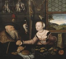 The Ill-matched Couple, 1532. Creator: Lucas Cranach the Elder