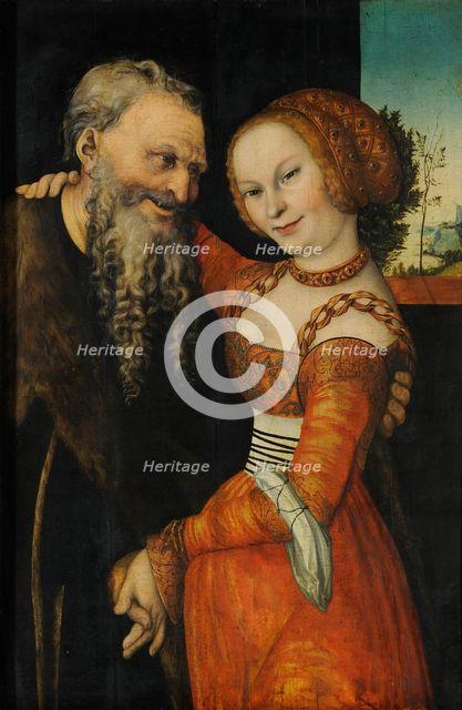 The Ill-matched Couple, ca 1530.