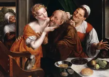 The Ill-matched Pair, 1566. Creator: Jan Massys