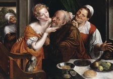 The Ill-matched Pair, 1566. Creator: Jan Massys