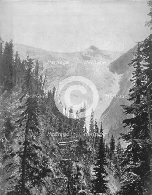 'The Illicilliwaet Glacier', 19th century. Artist: Unknown.