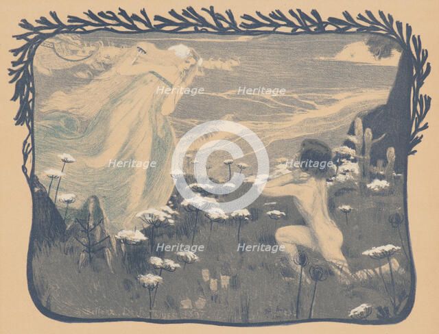 The Illusion, 1897. Creator: Bellery-Desfontaines, Henri Jules Ferdinand (1867-1909).