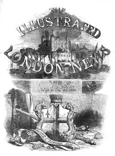 The Illustrated London News, from July 1 to December 28, 1844. Creator: Unknown