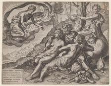 The Immortal Rewards of Virtue, 1564. Creator: Cornelis Cort