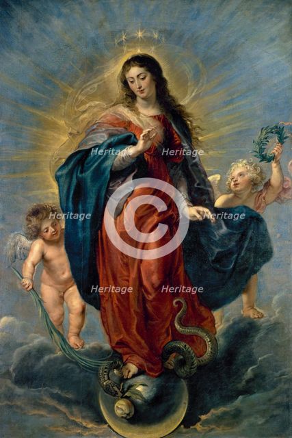 The Immaculate Conception, 1628-1629.  Creator: Peter Paul Rubens.