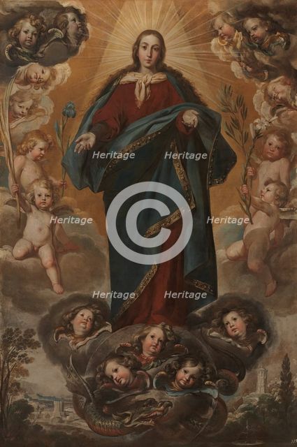 The Immaculate Conception, 1650. Creator: Antonio del Castillo y Saavedra.