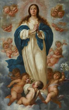 The Immaculate Conception, 1670. Creator: Francisco Herrera the Younger