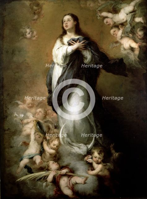 'The Immaculate Conception', work by Bartolomé Murillo.