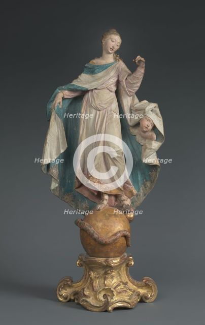 The Immaculate Conception, c. 1770. Creator: Ignaz Günther (German, 1725-1775).