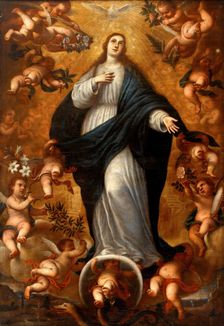 The Immaculate Conception, c1680. Creator: José García Hidalgo