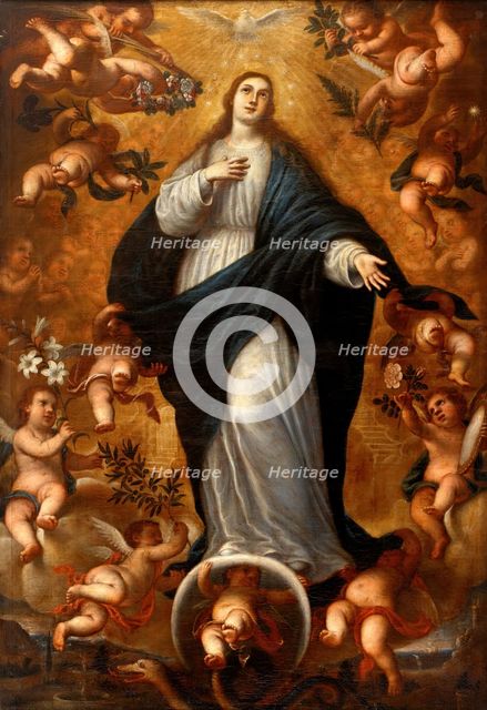 The Immaculate Conception, c1680. Creator: José García Hidalgo.